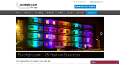 Desktop Screenshot of news.surelight.com